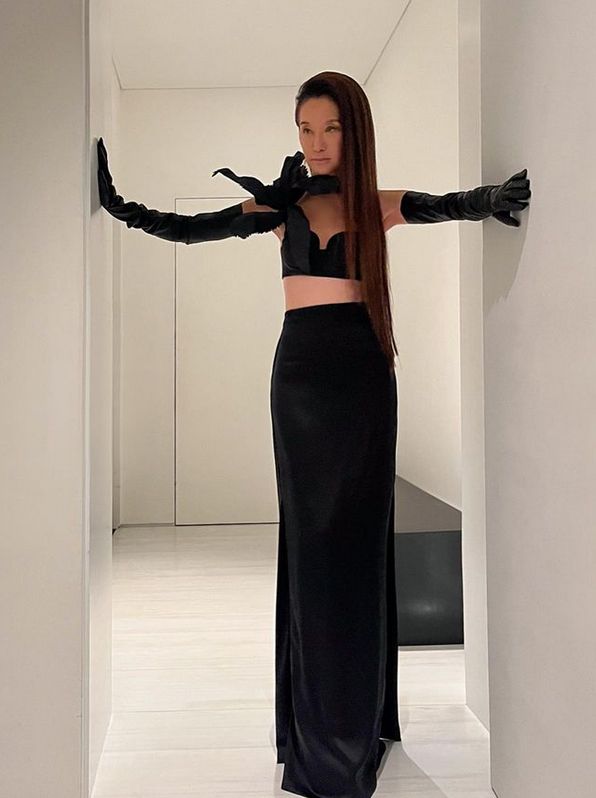 74-letnia Vera Wang pozuje przed eventem