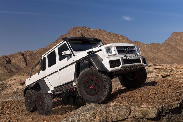 Mercedes G63 AMG 6x6 - terenowy ideał?