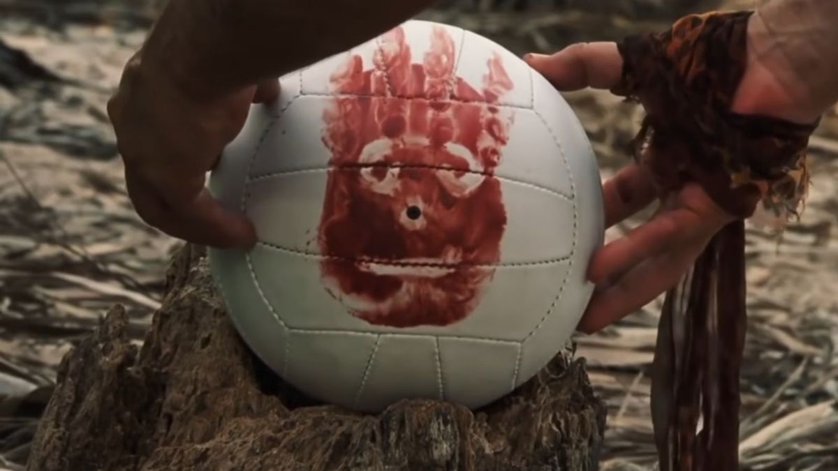 Na zdjęciu "Pan Wilson" z Cast Away