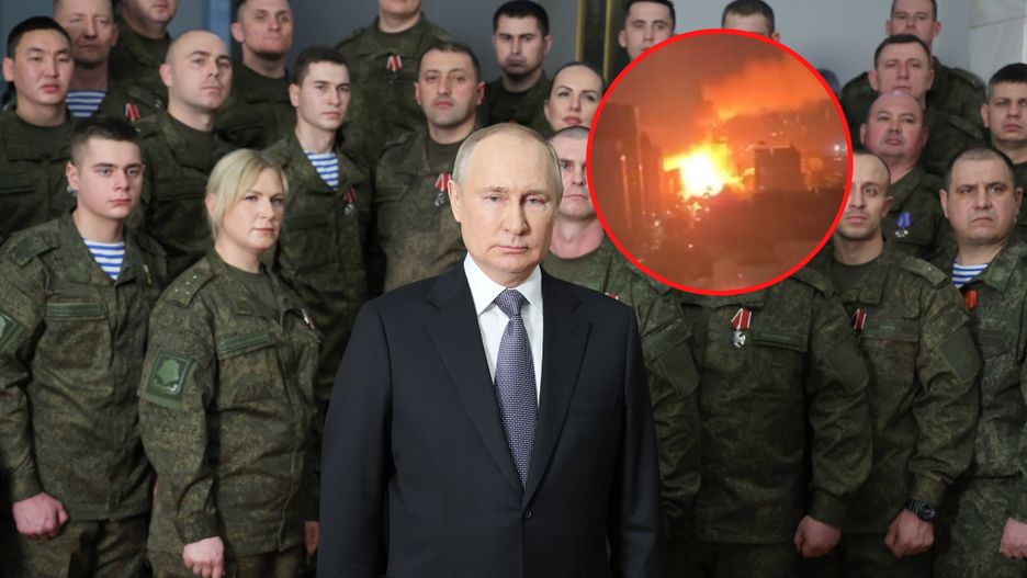 Władimir Putin podczas wizyty w Rostowie w grudniu 2022 r. 