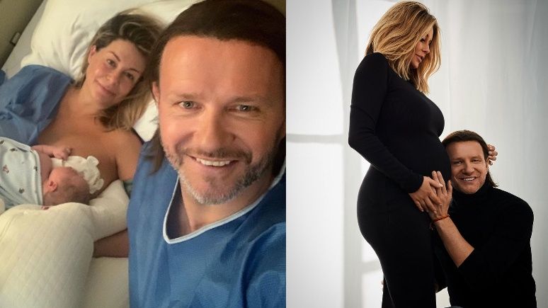 Radosław Majdan cieszy się z narodzin syna