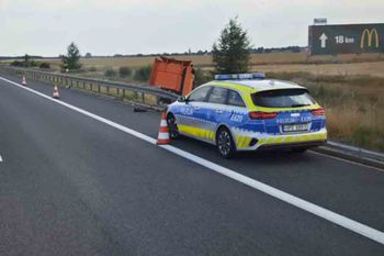 Świebodzin. Ciężarówka wypadła z trasy S3, będą utrudnienia w ruchu