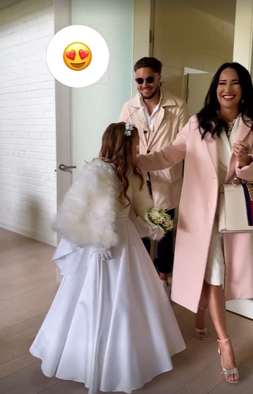 Komunia córki Justyny Steczkowskiej