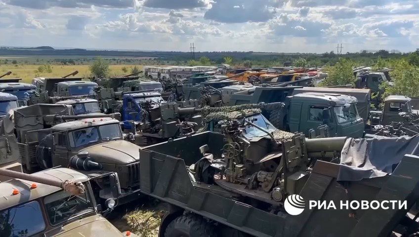 Sprzęt przekazany przez grupę Wagnera 