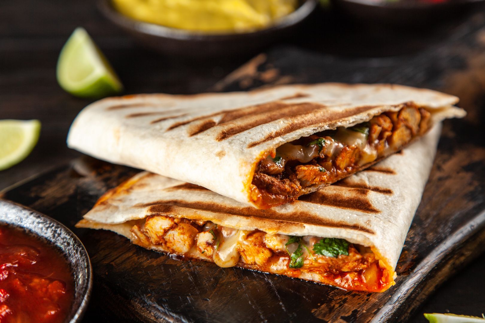 Grillowana quesadilla z warzywami