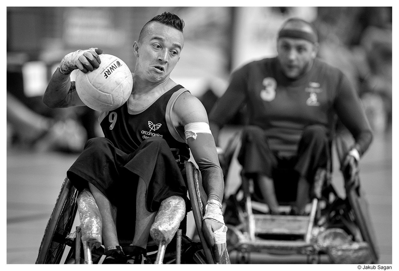 Murderball, czyli rugby na wózkach na zdjęciach Jakuba Sagana 2