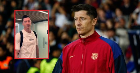 Lewandowski przed meczem pokazał się w drogiej koszulce. Cena robi wrażenie