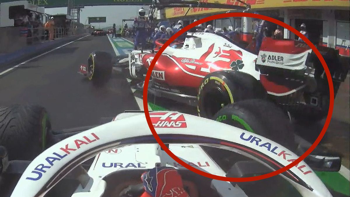 Zdjęcie okładkowe artykułu: Twitter / Formula 1 / Na zdjęciu: wypadek Kimiego Raikkonena i Nikity Mazepina