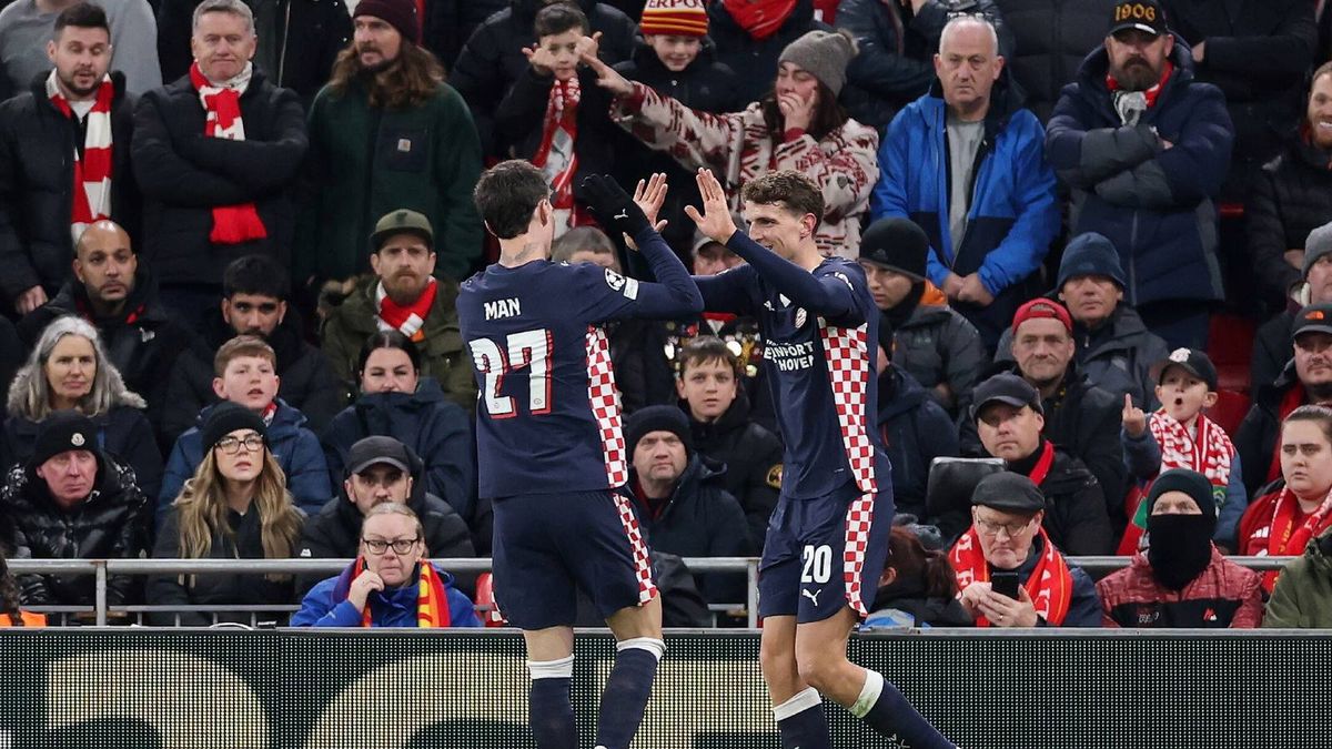 PAP/EPA / Adam Vaughan / Piłkarze PSV