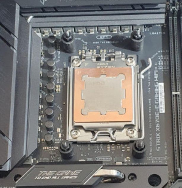 Pasta może również spowodować starcie oznaczeń na procesorze