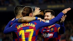 La Liga. Barcelona - Mallorca. Hat trick Messiego, cudowny gol piętą Suareza, asysta bramkarza