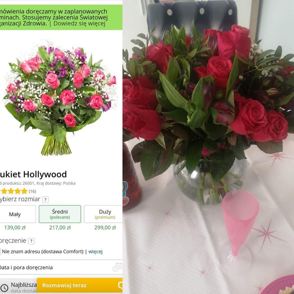 Bukiety od Poczty Kwiatowej nie doszły. Prawnik radzi co dalej