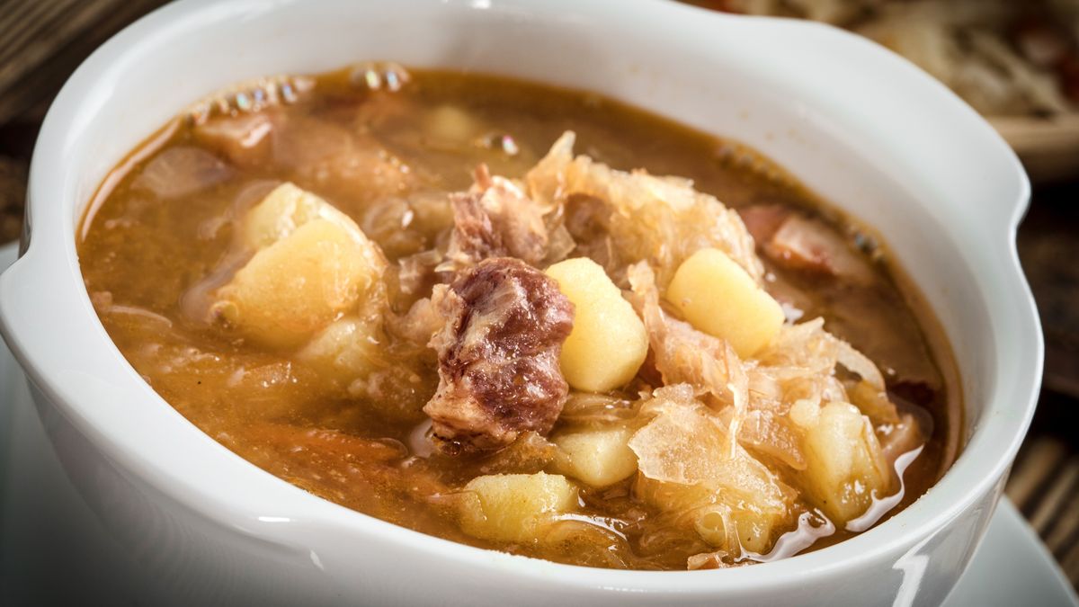 Kwaśnica to najprostsza zupa z kiszonej kapusty