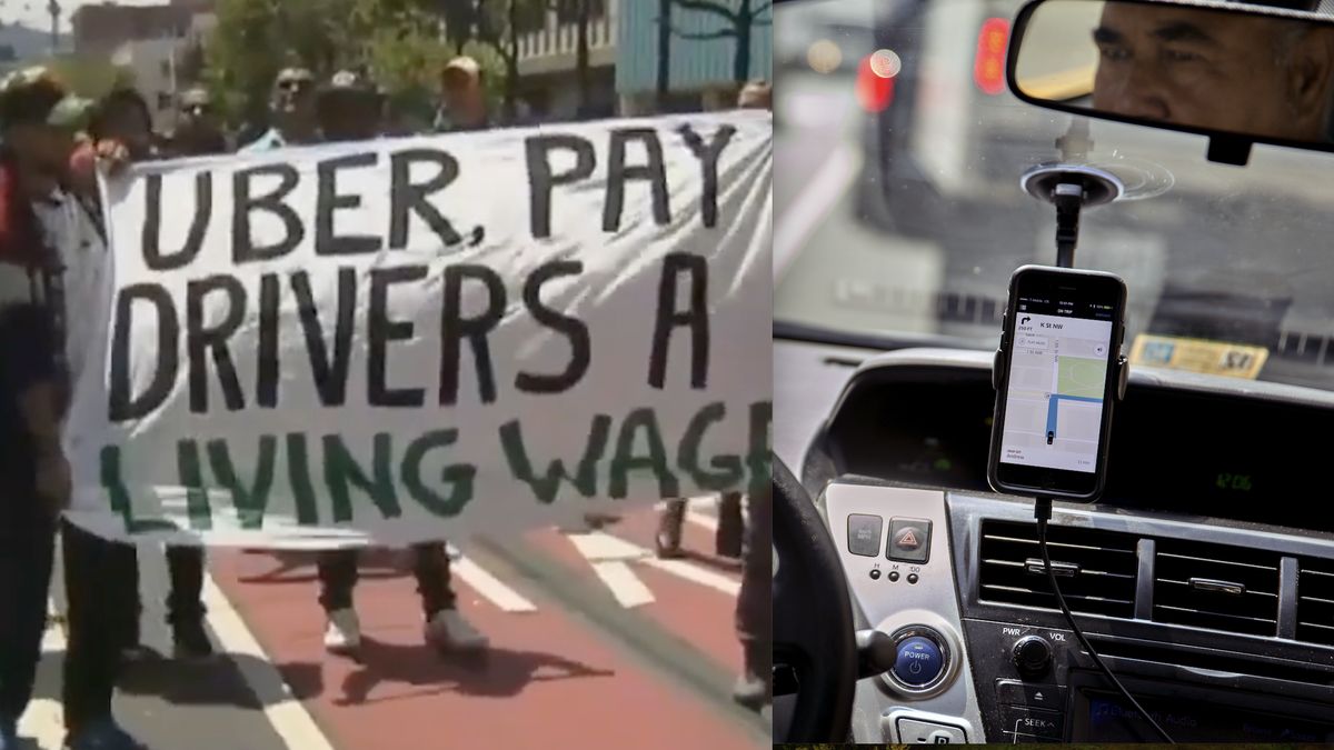 W USA protestowali kierowcy Ubera i Lyfta, firm od taksówkowych aplikacji