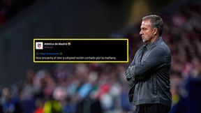 Atletico wbiło szpilę Barcelonie. Klub rano zamieścił ironiczny wpis