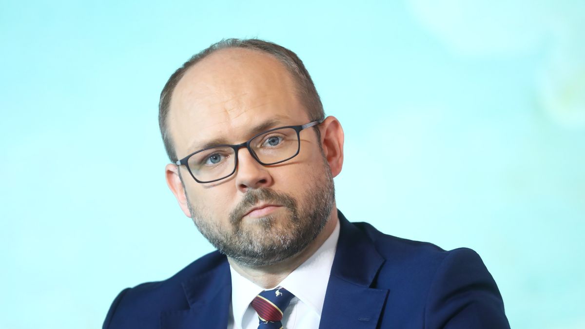 Na zdjęciu Marcin Przydacz