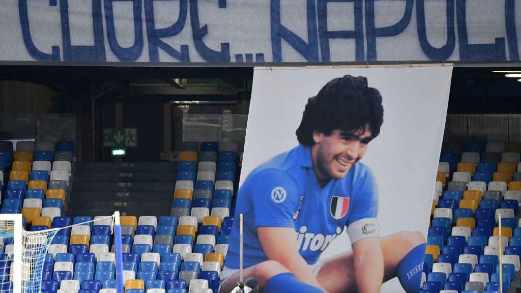 Diego Maradona został patronem stadionu w Neapolu