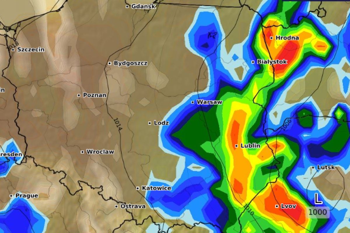 Pogoda na 10 i 11 lipca