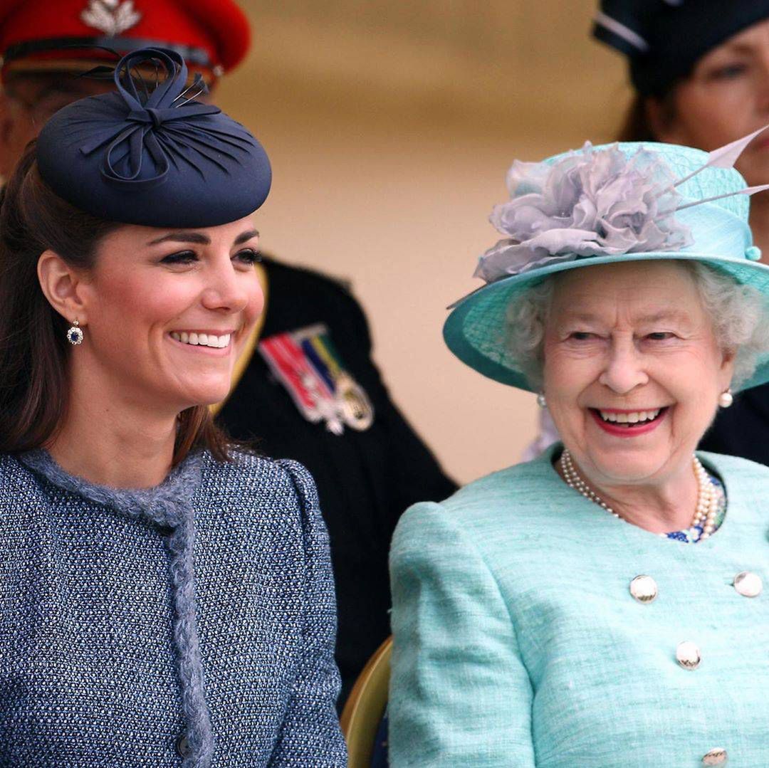 księżna Kate i królowa Elżbieta II
