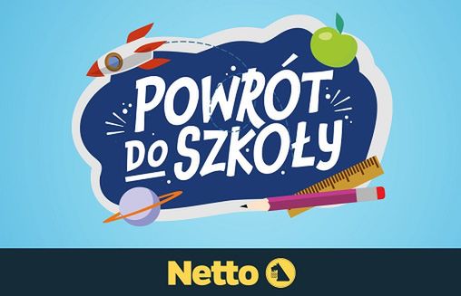 Sklepy Netto wraz z influencami zapraszają do zakupów "back to school"