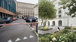 Warszawa: Parkingów coraz mniej, zieleni coraz więcej