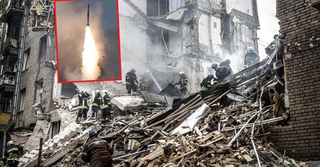 Bestialskie uderzenia w Zaporoże. Rosjanie ściągnęli rakiety S-300 i niszczą miasto