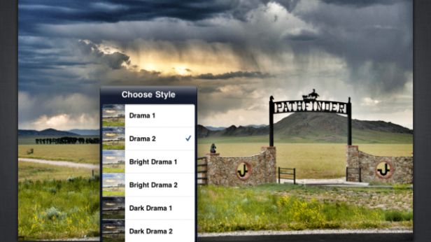 Nik Snapseed na iPada w nowej wersji 1