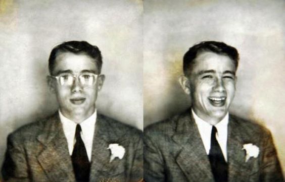 Kiedyś zamiast robić selfie, ludzie korzystali z budek fotograficznych. Zobacz historyczne zdjęcia znanych osób 6