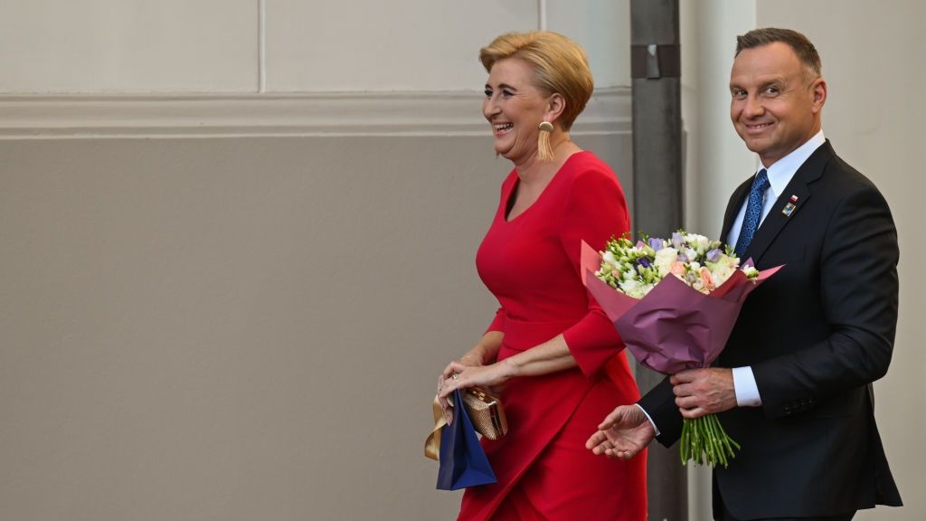 Agata Kornhauser-Duda i prezydent Andrzej Duda