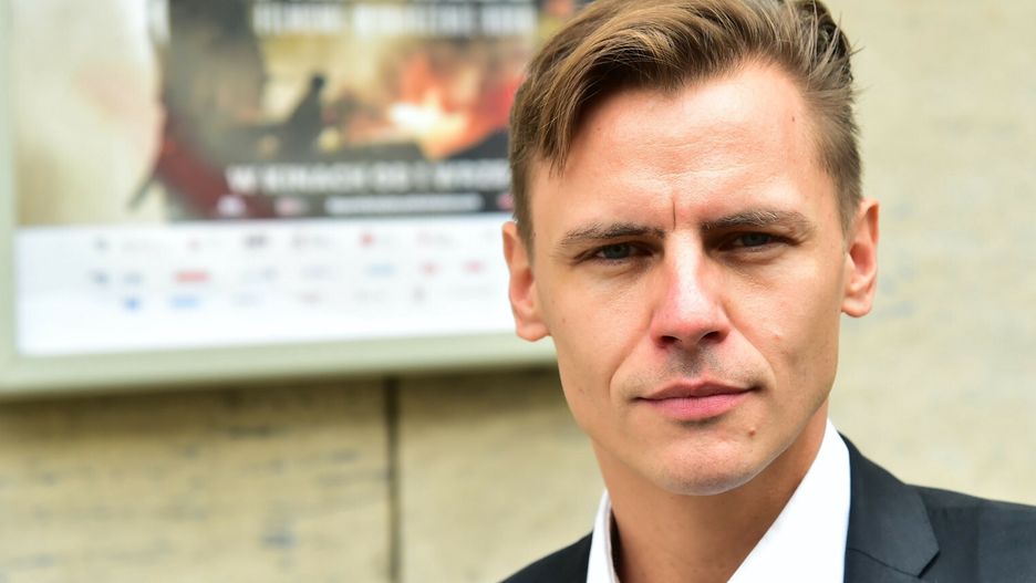 Premiera pokaz prasowy filmu Raport Pileckiego28.08.2023 Warszawa Atlantic Premiera pokaz prasowy filmu Raport Pileckiego
fot Artur Zawadzki/REPORTER
n/z: Przemyslaw WyszynskiArtur Zawadzki/REPORTER