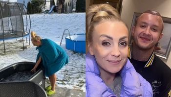 Narożna mimo mrozu zaczęła morsować. Fala komentarzy