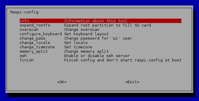 Narzędzie Raspi-config