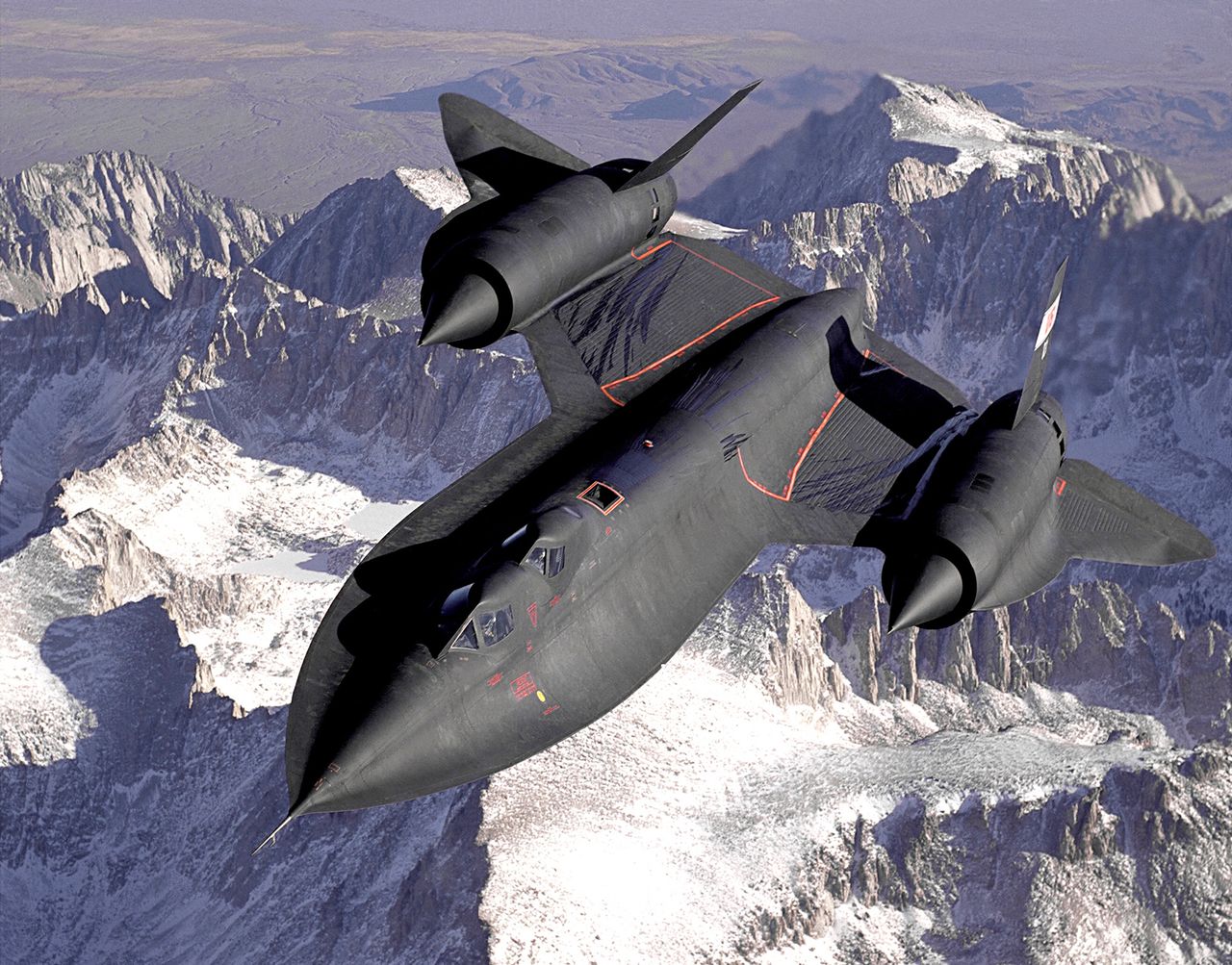 SR-71 Blackbird by Apple