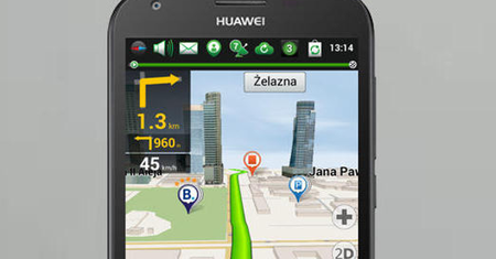 NAVITEL dostarczy darmowę nawigacją do taniego smartfonu od Huawei