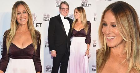 OGROMNY DEKOLT 51-letniej Sarah Jessiki Parker na gali w Nowym Jorku (ZDJĘCIA)