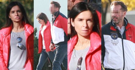 Marta Kaczyńska z biznesmenem i chihuahuą korzystają z uroków złotej polskiej jesieni (ZDJĘCIA)