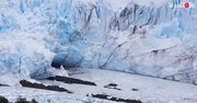 Cielenie się ogromnego lodowca w Argentynie. Niezwykłe nagrania świadków