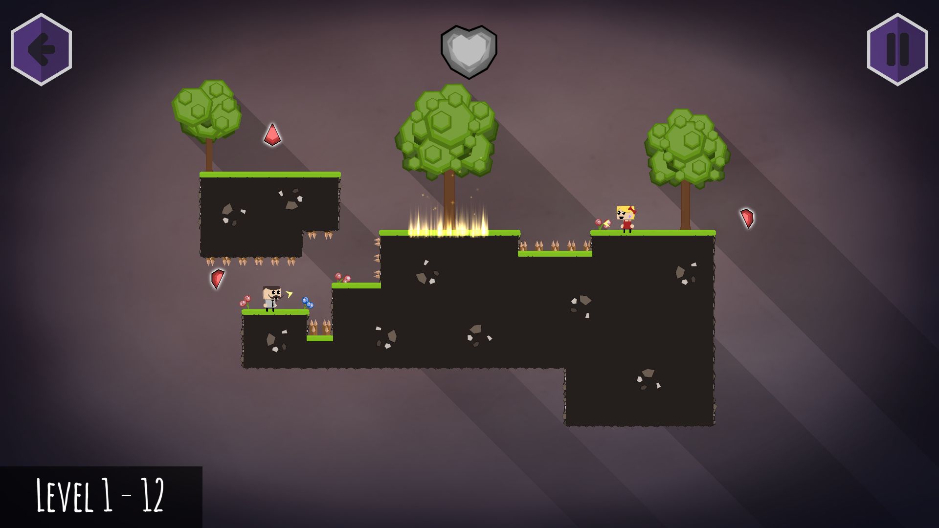 2 postacie jednocześnie i platformówka nabiera kolorów. Recenzja Staying Together 10