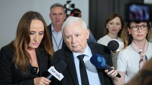Kaczyński dostał pytanie. "Spłynęło to po panu"?