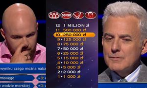 W "Milionerach" padło pytanie za PÓŁ MILIONA ZŁOTYCH! Uczestnik musiał zrezygnować. A Wy znalibyście odpowiedź?