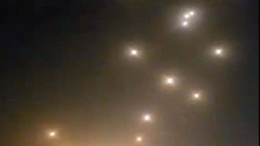 Irański atak na Izrael.