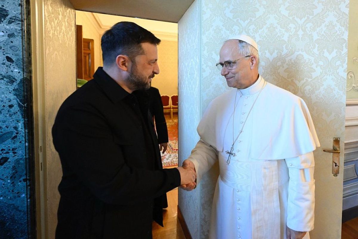Papież spotkał się z prezydentem Ukrainy