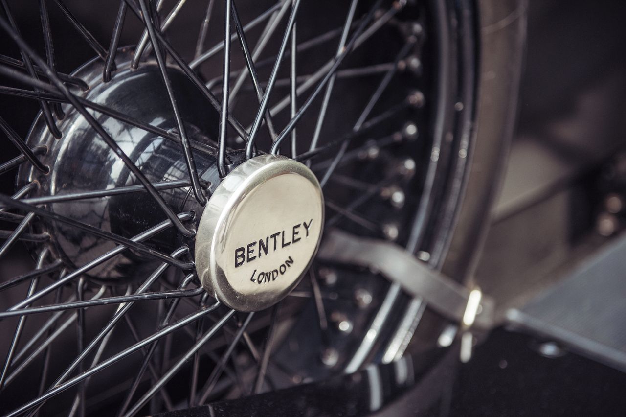 Koło zapasowe Bentley'a 3 Litre z 1922 r.