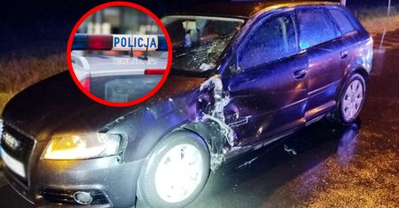 29-latka za kierownicą audi. Tragiczny finał. Mężczyzna nie żyje