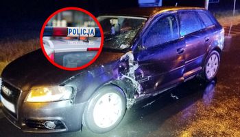 29-latka za kierownicą audi. Tragiczny finał. Mężczyzna nie żyje