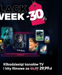 BLACK WEEK TRWA! NAJLEPSZE KANAŁY TELEWIZYJNE I PONAD 1500 FILMÓW NA ŻĄDANIE – TYLKO W WP PILOT. TERAZ 33% TANIEJ.