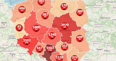 Koronawirus w Polsce. 217 nowych przypadków. Blisko 930 ofiar śmiertelnych [Aktualna mapa]