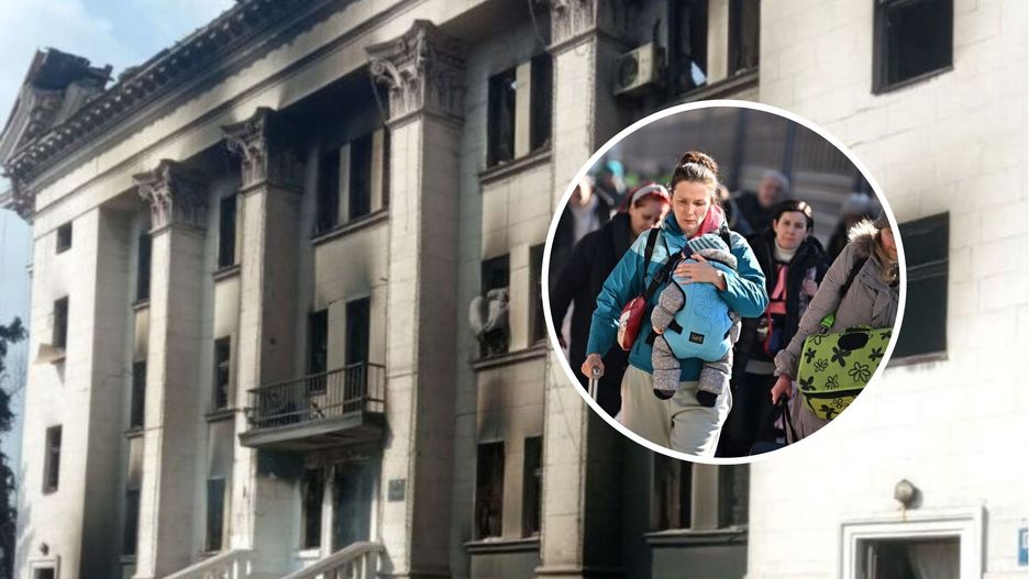 Osoby, które przeżyły tragedię w Mariupolu, zabrały głos
