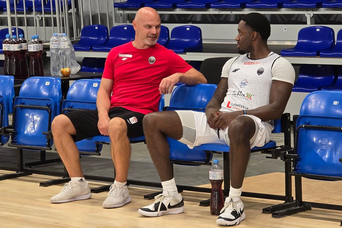 Trener Kamiński i Courtney Ramey