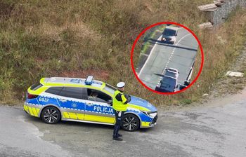 Więcej mandatów niż zatrzymanych aut. Policja obserwowała wszystko z powietrza
